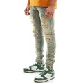 Vintage Denim rippte Hip Hop gewaschene Hose,